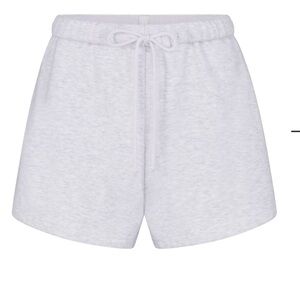 NWOT Skims classic cotton fleece shorts